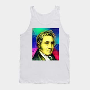 George Stephenson Colourful Portrait | George Stephenson Artwork 7 Tank Top